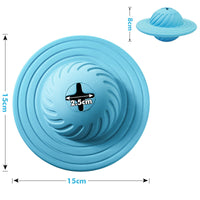 HKM-4402493 Multi-Function Natural Rubber Pet Toy - Leak-Proof Flying Disk for Dogs
