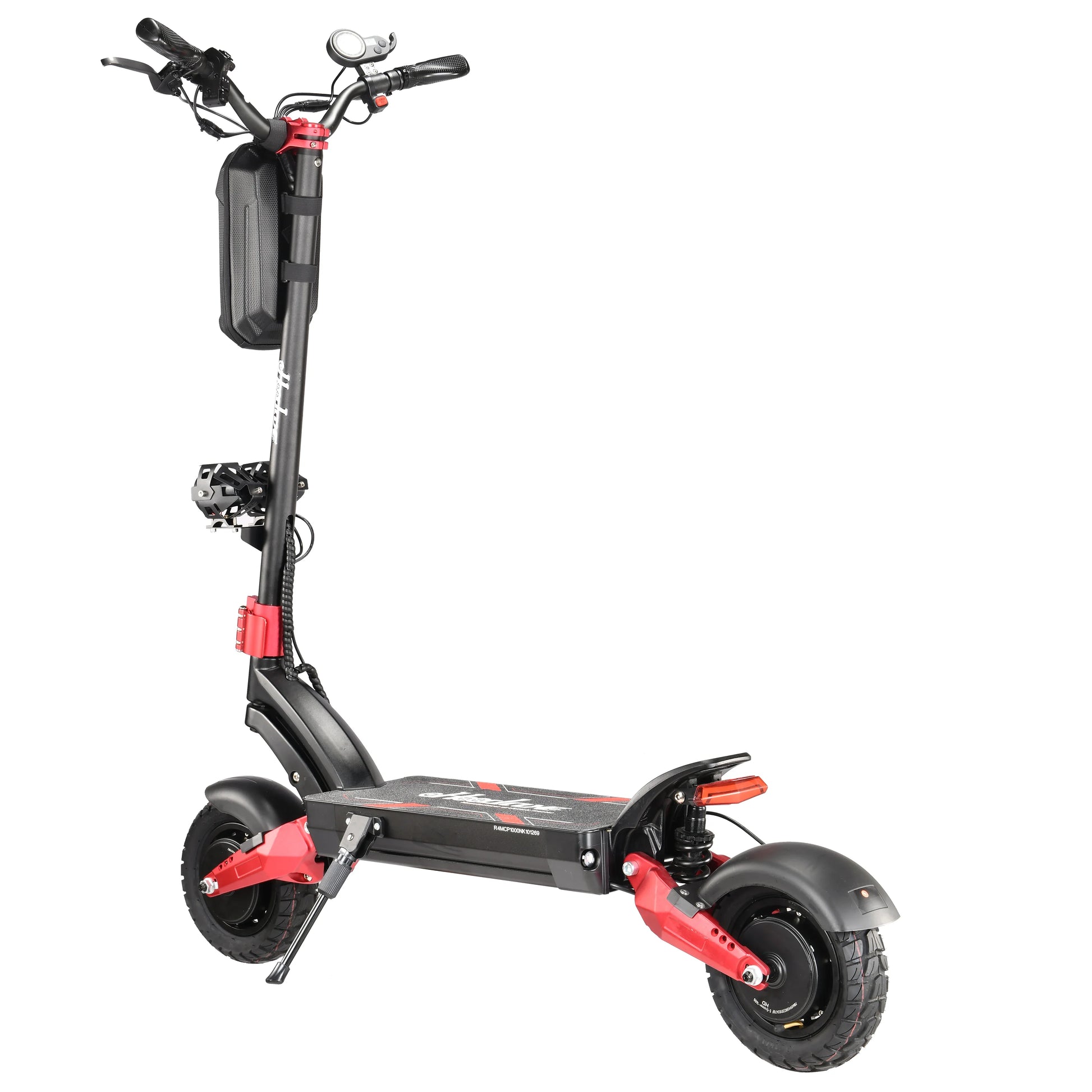 HKM-440467 60V 10-Inch Folding Electric Scooter, 3200W Motor, Max Speed 75km/h, Range 60km, Unisex Design
