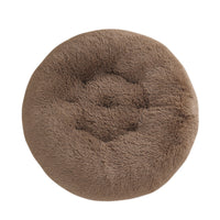 HKM-4406077 Plush Round Dog Mat Bed in Various Colors for Cozy Sleep Environment