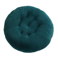 HKM-4406077 Plush Round Dog Mat Bed in Various Colors for Cozy Sleep Environment