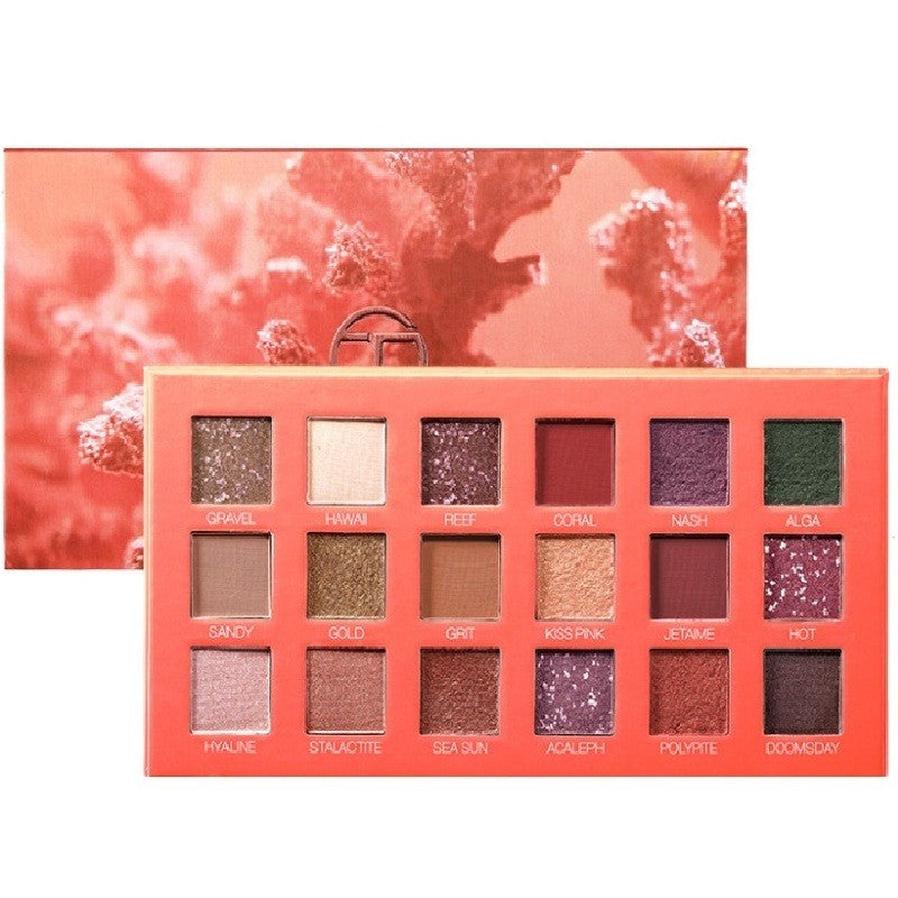 HKM-440659 18-Color Portable Matte Eyeshadow Palette - Waterproof, Long-Lasting, Versatile Textures
