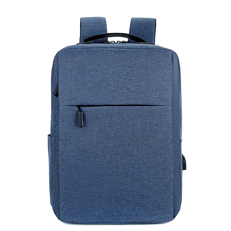 HKM-440659 Customisable Waterproof Travel Laptop Bag with USB Ports and Oxford Material
