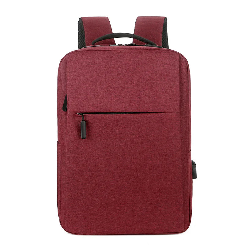 HKM-440659 Customisable Waterproof Travel Laptop Bag with USB Ports and Oxford Material