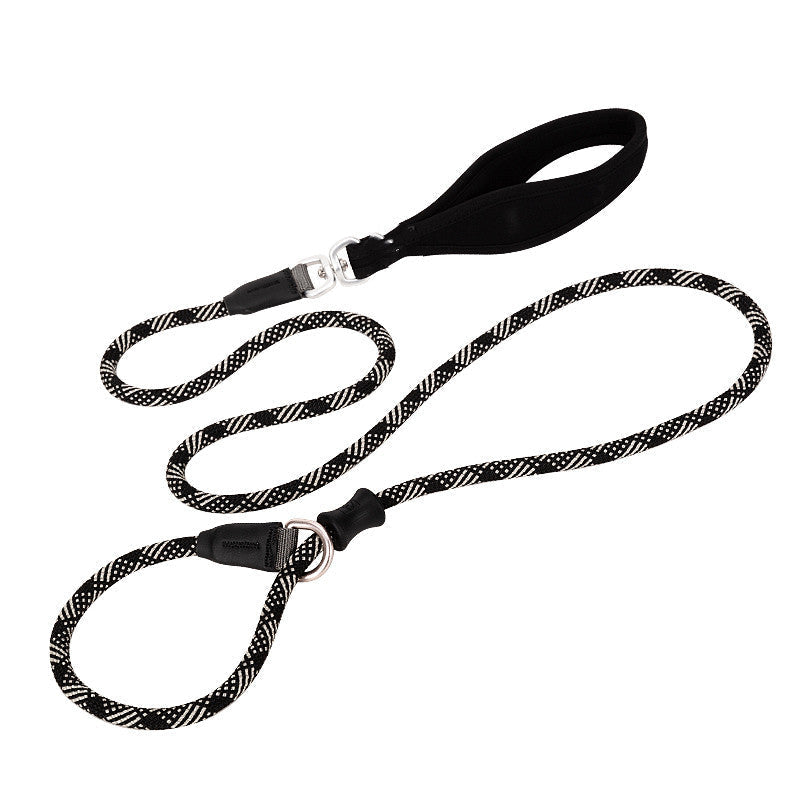 HKM-4407229 Fashionable Nylon Pet Dog Leash in Various Colors - Explosion-Proof Design