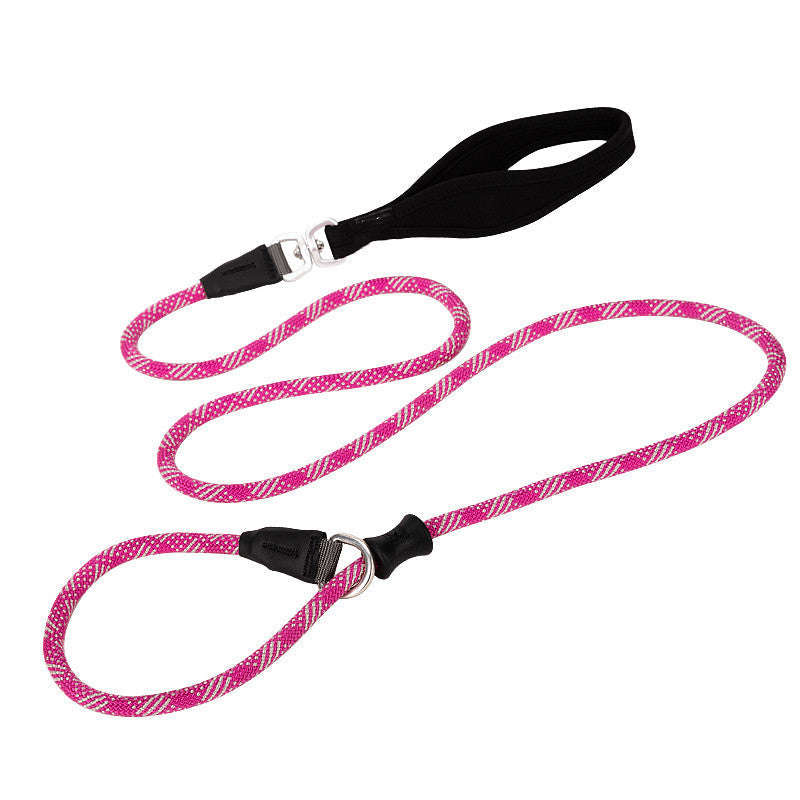 HKM-4407229 Fashionable Nylon Pet Dog Leash in Various Colors - Explosion-Proof Design