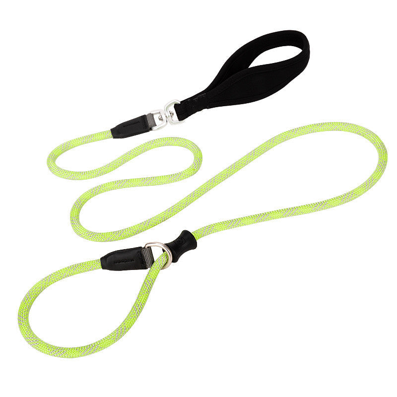 HKM-4407229 Fashionable Nylon Pet Dog Leash in Various Colors - Explosion-Proof Design