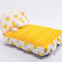 HKM-4407485 Cozy Pet House Dog Bed with Candy Shape Pillow - Removable Washable Cotton Cloth