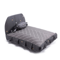 HKM-4407485 Cozy Pet House Dog Bed with Candy Shape Pillow - Removable Washable Cotton Cloth