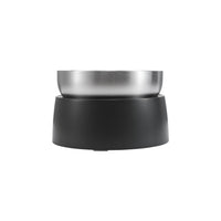 HKM-4407613 Pet Neck Protection Anti-Tumble Bowl for Cats and Dogs - ABS Stainless Steel Design, Single or Double Bowl