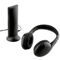 HKM-440787 Bluetooth Wireless TV Headphone with PU Leather Ear Cushions and 40mm Drivers
