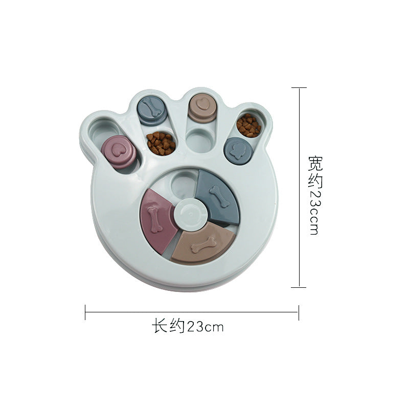 HKM-4408253 Slow Feed Interactive Dog Bowl for Healthy Eating and Engagement - Non-Slip Design, Available in 3 Colors