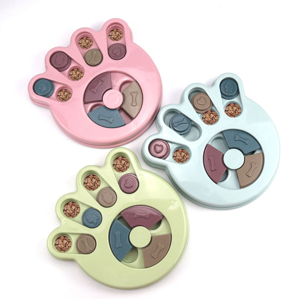 HKM-4408253 Slow Feed Interactive Dog Bowl for Healthy Eating and Engagement - Non-Slip Design, Available in 3 Colors
