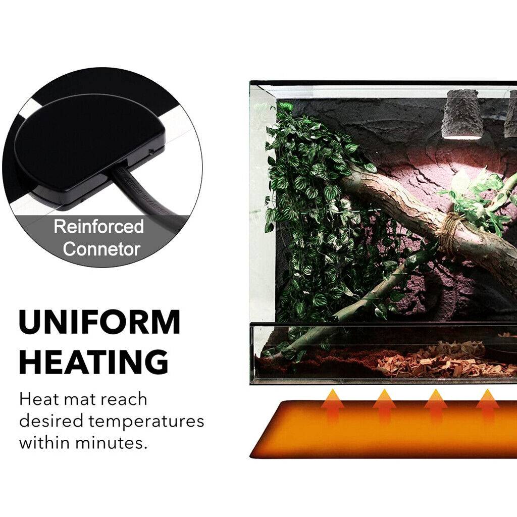 HKM-4411069 Reptile Heat Mat with Thermostat Controller for Optimal Temperature Regulation