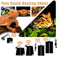 HKM-4411069 Reptile Heat Mat with Thermostat Controller for Optimal Temperature Regulation