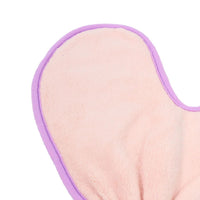 HKM-4412861 Double-Sided Absorbent Fiber Pet Bath Towel Gloves for Cats and Dogs