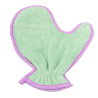 HKM-4412861 Double-Sided Absorbent Fiber Pet Bath Towel Gloves for Cats and Dogs