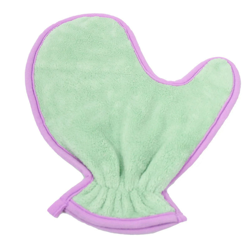 HKM-4412861 Double-Sided Absorbent Fiber Pet Bath Towel Gloves for Cats and Dogs