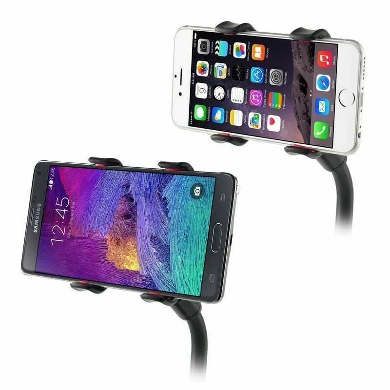 HKM-441299 Adjustable Dual Clip Windshield Phone Holder for 3.2"-6" Smartphones
