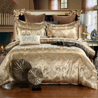HKM-441363 Jacquard Polyester Duvet Cover Set - Multiple Sizes Available
