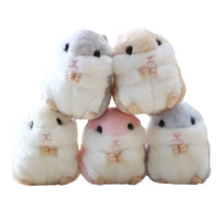 HKM-441427 Adorable Plush Hamster Keychain Toy - Cute Cartoon Animal Doll Accessory for Kids