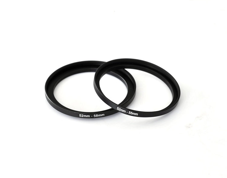 HKM-441427 Metal Lens Adapter Filter Set for Camera Accessories, Includes Step-Up Rings 49mm to 77mm