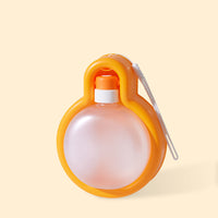 HKM-4414653 Portable Pet Water Bottle with Integrated Bowl for Dogs - Large Capacity Leak-Proof Design