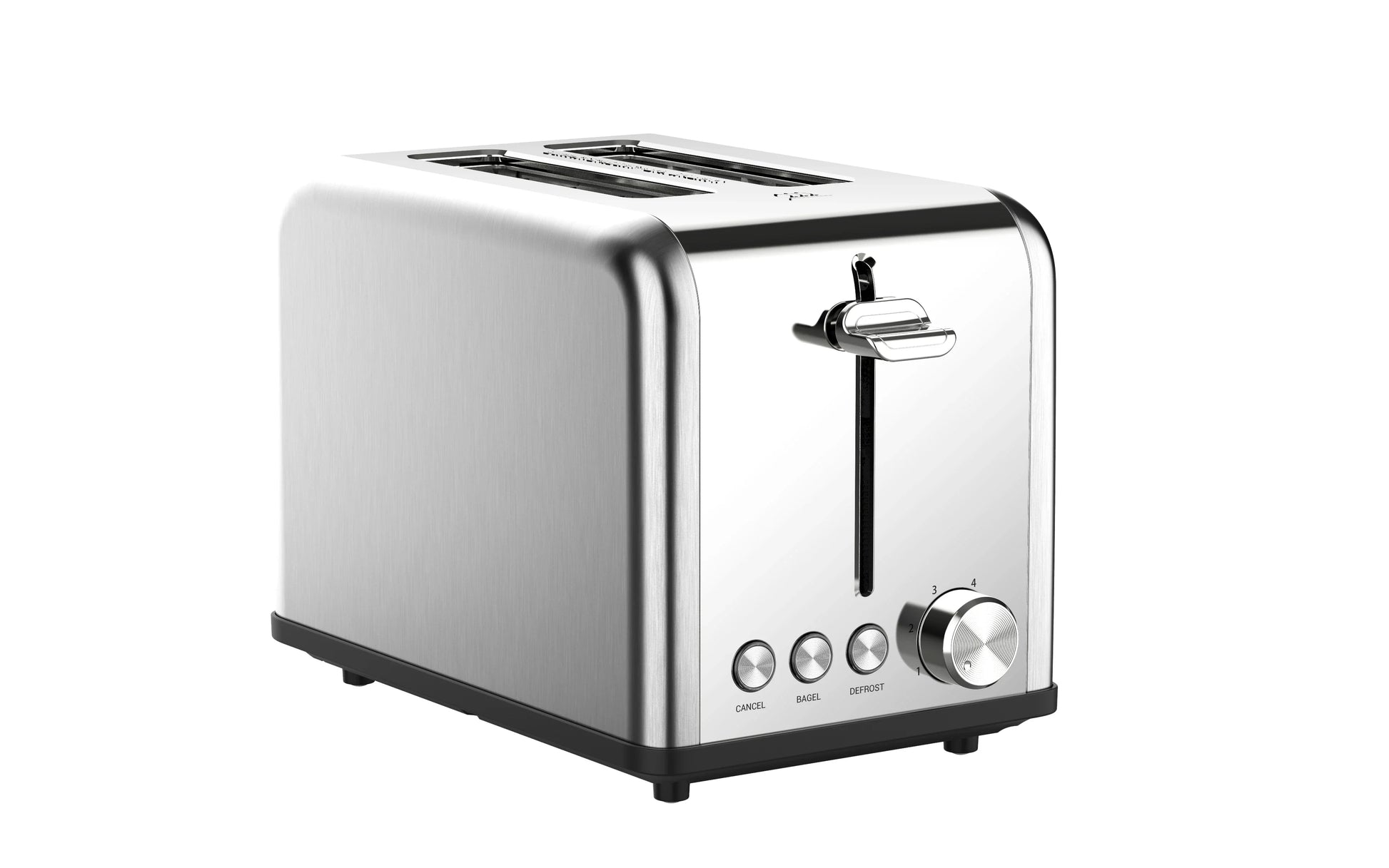 HKM-441491 Extra Wide Slot 2-Slice Retro Toaster with Reheat, Defrost, and 6 Browning Levels