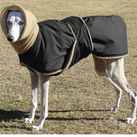 HKM-4417341 Warm Cotton Pet Apparel - Waterproof, Soft, and Comfortable for Autumn/Winter - Available in Red, Black, Green, Sizes S-5XL