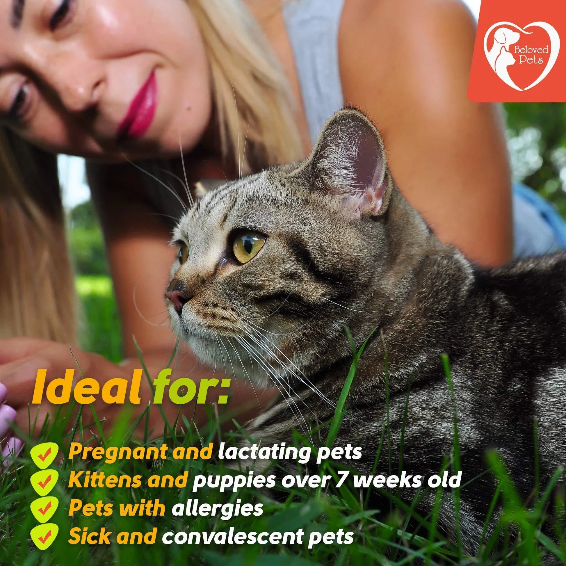 HKM-4419005 Natural Flea and Tick Prevention for Dogs, Cats, and Rabbits – Safe Topical Treatment with Essential Oils