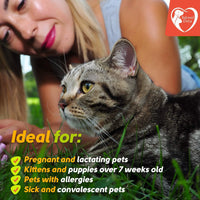 HKM-4419005 Natural Flea and Tick Prevention for Dogs, Cats, and Rabbits – Safe Topical Treatment with Essential Oils