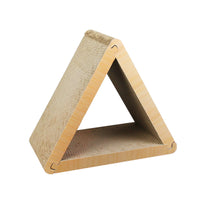 HKM-4419133 Geometric Triangle Cat Scratch Board - Corrugated Paper, 45x23x40cm