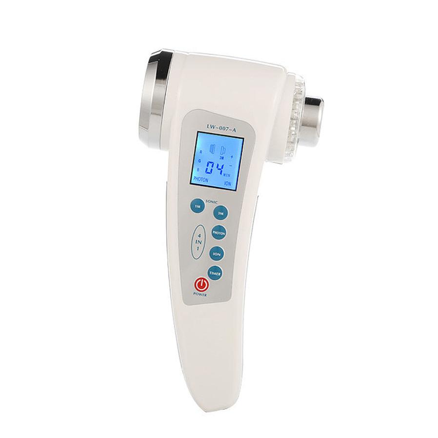 HKM-442003 Ultrasonic Beauty Instrument with Stainless Steel Head and ABS Handle, Compact and Lightweight Design