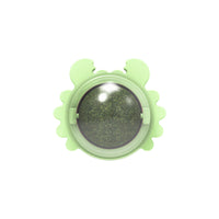HKM-4420413 Catnip Wall Ball Cat Toy for Chewing and Teeth Cleaning - Removable Edible Cat Treats for Indoor Fun