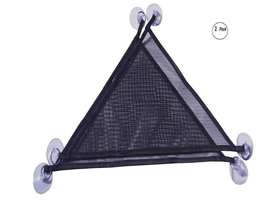 HKM-4420541 Reptile Hammock for Lizards and Snakes - Versatile Sucker Design, Set of 2