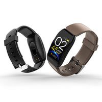 HKM-442259 1.14 Inch Heart Rate Monitoring Bluetooth Smart Watch - Compatible with Android & iOS, Touch Operation, TPU Wristband