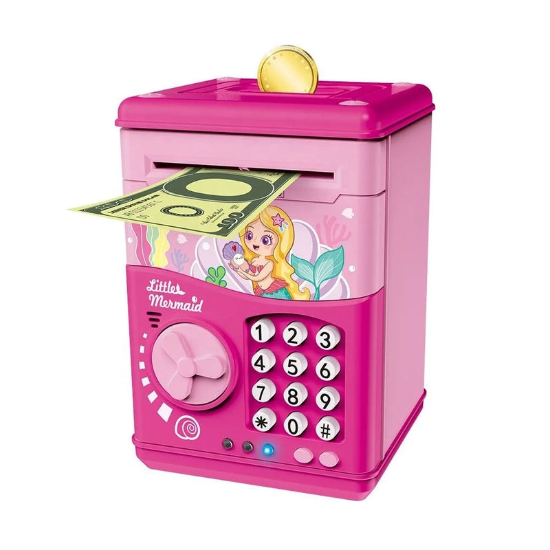 HKM-442259 Digital Password Electronic ATM Piggy Bank for Kids - Safe Plastic Money Saving Box