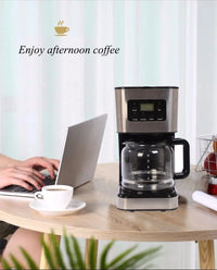 HKM-442323 1.5L 12-Cup Coffee Maker for Home Brewing