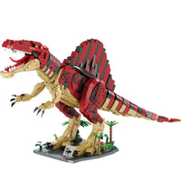 HKM-442323 Dinosaur World Building Block Set - 3D Puzzle Construction Kit for Ages 5 and Up