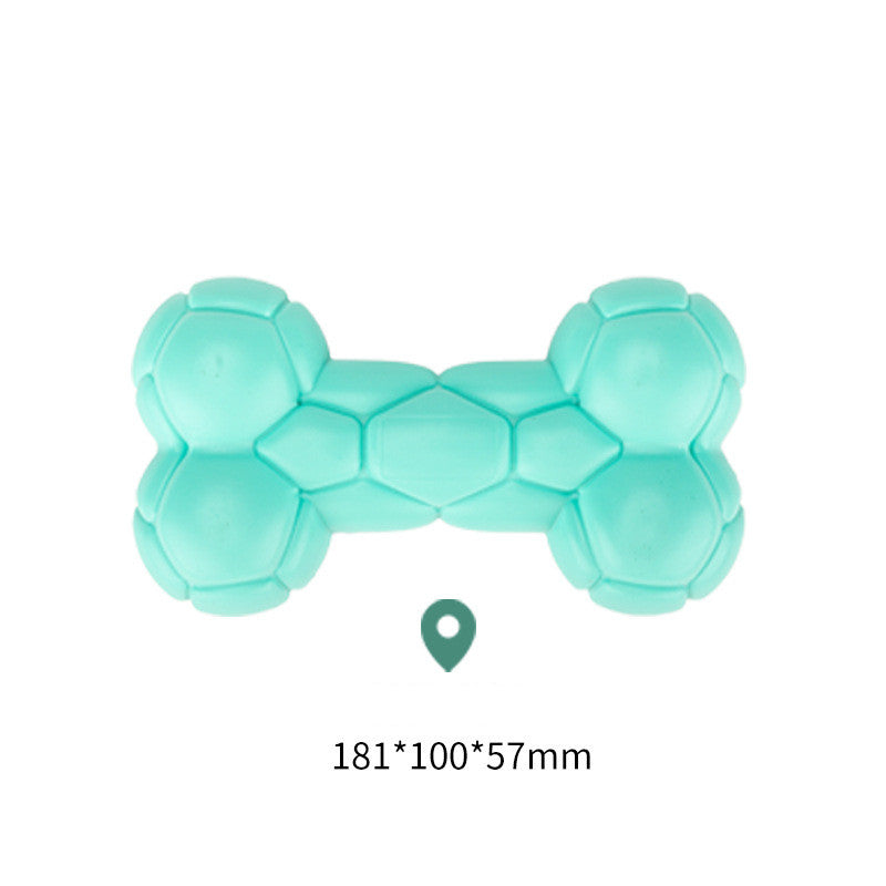HKM-4423741 Floating Water-Resistant Sound Toy for Pets - Bite-Resistant Blow Molding Vocal Bones in Various Colors