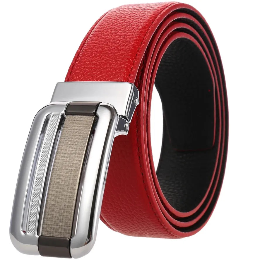 HKM-442451 Metal Pin Buckle Casual Belt - Adjustable Style for Versatile Outfits