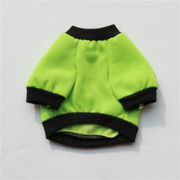 HKM-4425277 Cozy Fleece T-Shirt for Small Dogs - Go Away Teddy Design