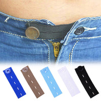 HKM-442579 Adjustable Elastic Waist Extender Buckle for Enhanced Comfort in Pants