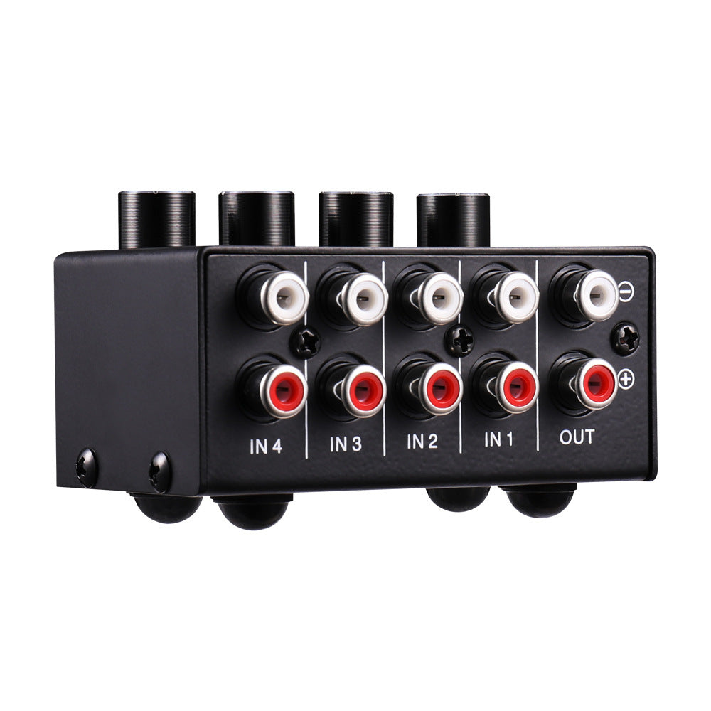 HKM-442579 Four-Channel Passive Audio Mixer with Versatile Input and Output Impedance