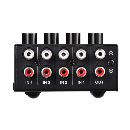 HKM-442579 Four-Channel Passive Audio Mixer with Versatile Input and Output Impedance