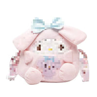 HKM-442579 Plush Crossbody Bag with Adjustable Strap for Girls - Anime Series Design, Comfortable for Daily Use