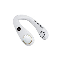 HKM-442771 Bladeless Neck Fan with 4000mAh Rechargeable Battery - USB Portable Low Noise Air Cooler