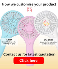 HKM-442771 Bladeless Neck Fan with 4000mAh Rechargeable Battery - USB Portable Low Noise Air Cooler