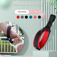 HKM-4428477 Hands-Free Dog Leash with Wrist Strap for Easy Walking, Multiple Color Options Available