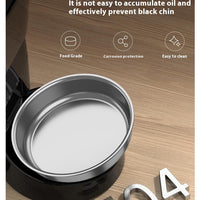 HKM-4429501 Automatic Pet Feeder with 2L Capacity and Stainless Steel Bowl