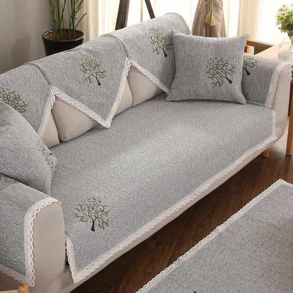 HKM-442963 Cotton Linen Modern Minimalist Cushion Sofa Cover in Various Sizes and Colors